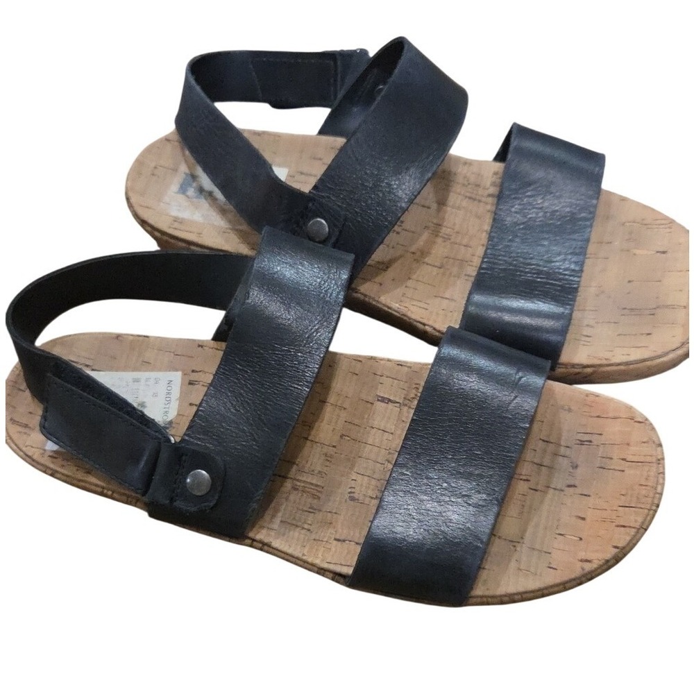 Korks By Korkease Lightweight Black Leather Strap Adjustable Easy Simple 10 Walk